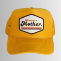 Retro Strong As A Mother® Patch Hat - Yellow