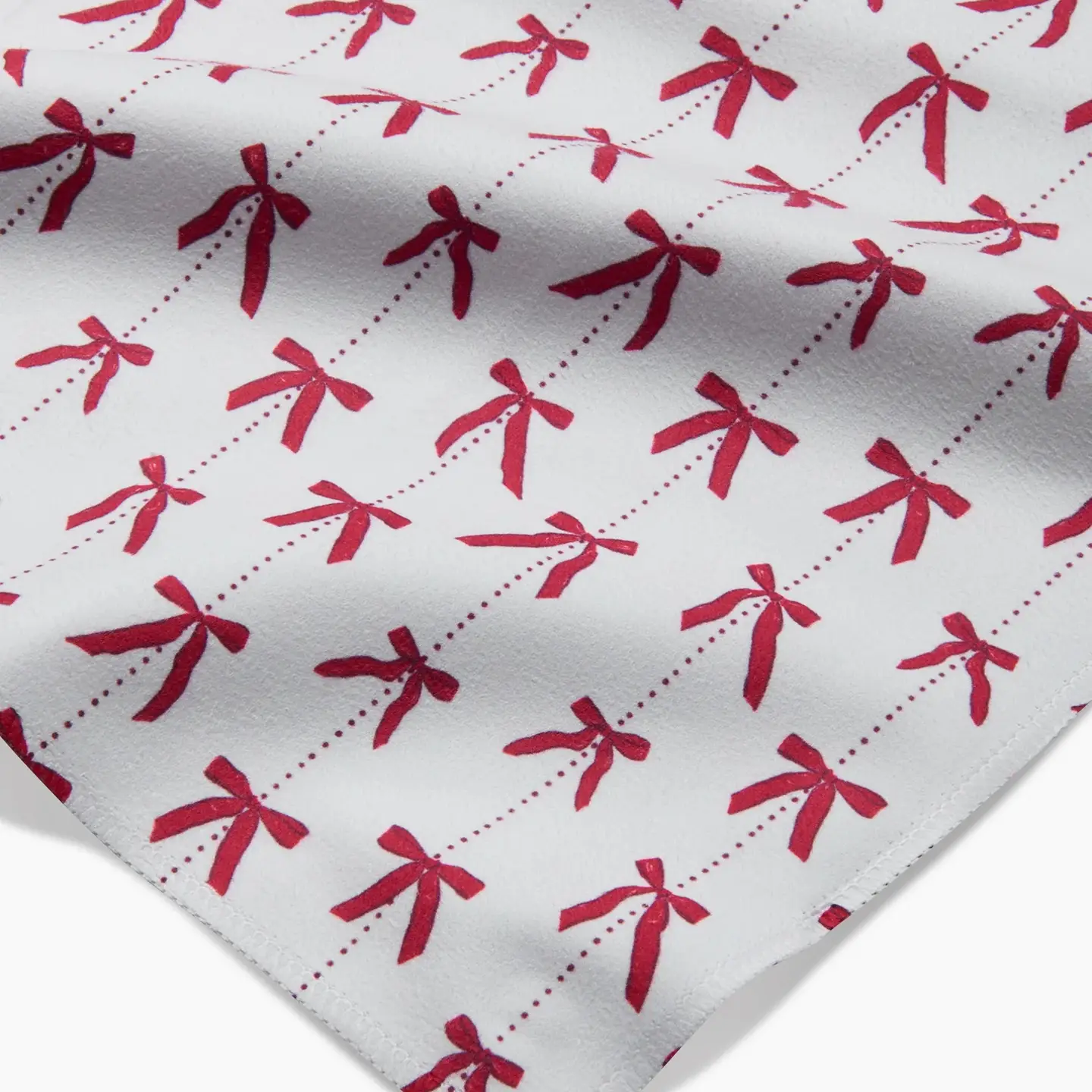 Little Bows and Pearls Dinner Napkin Set