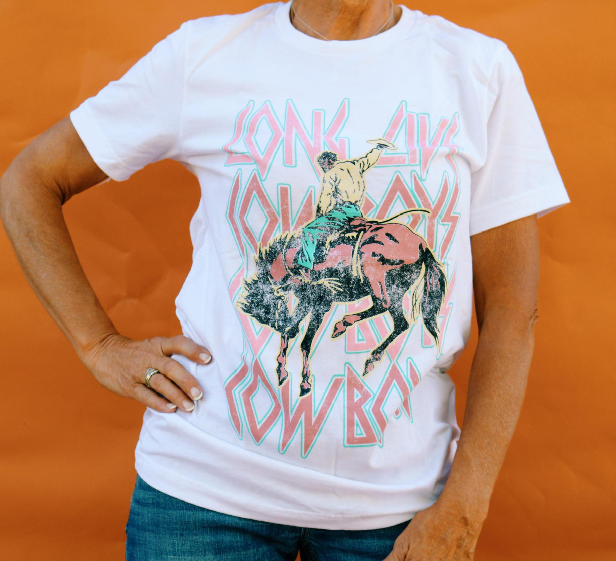 LONG LIVE COWGIRLS T SHIRT