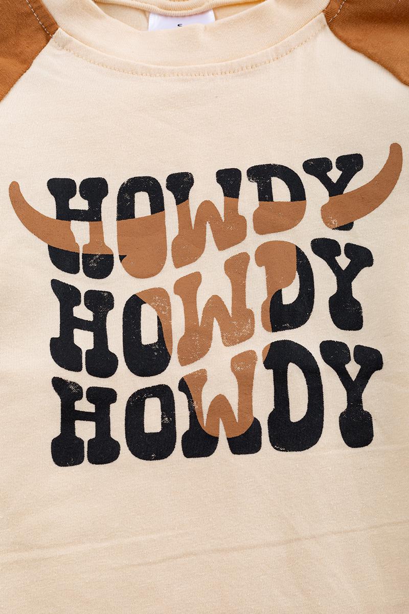 HOWDY SKULL LONG SLEEVE SWEATSHIRT