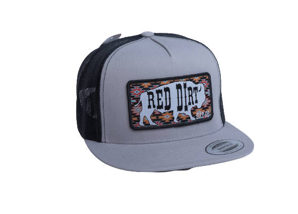 RED DIRT HAT CO. HAT - GREAT WHITE BUFFALO RDHC96