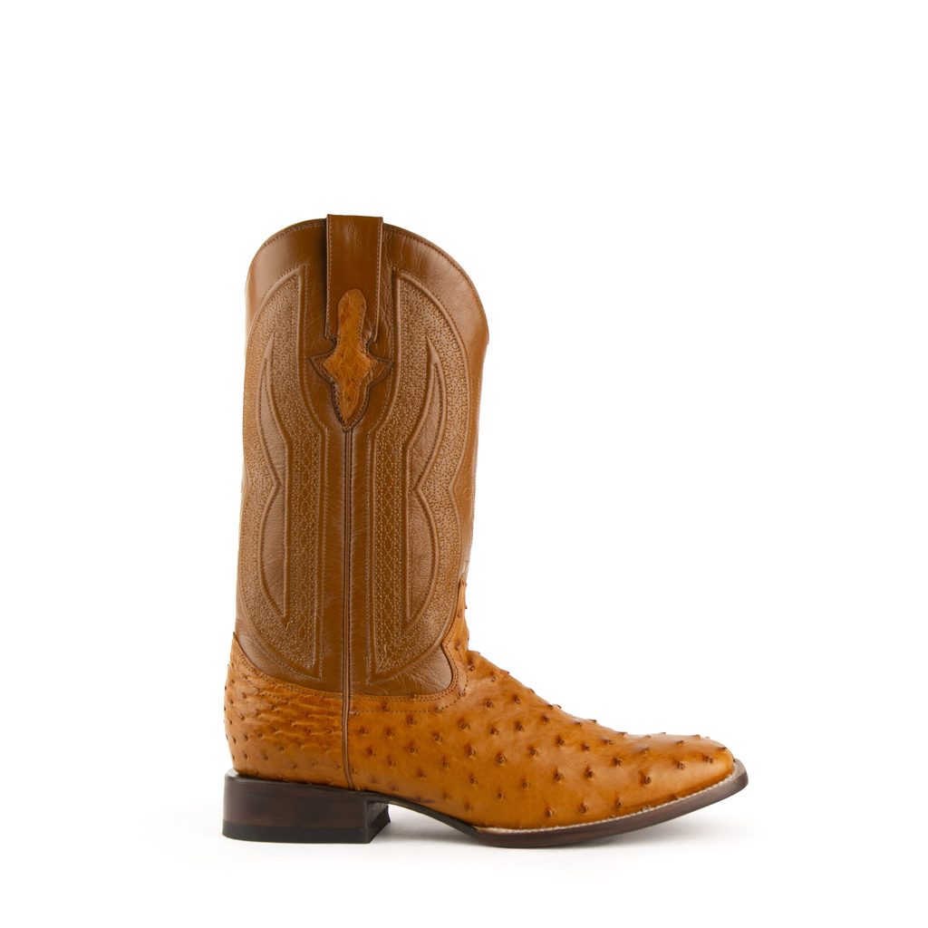 Men's Colt Ostrich S-Toe Cognac