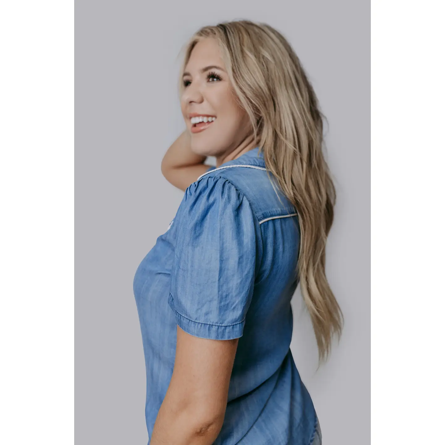 Western Tencel Button Down