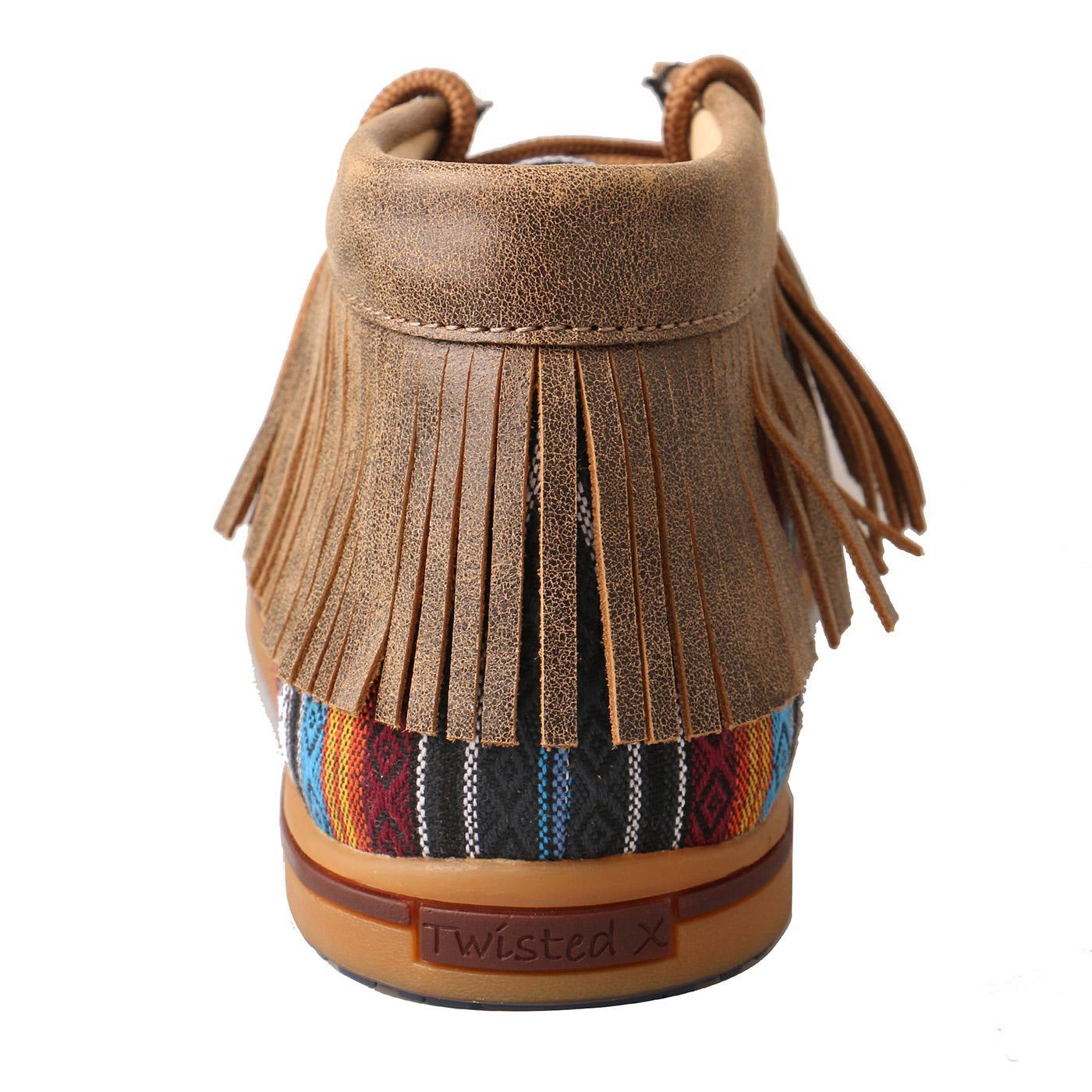 WOMENS CASUAL FRINGE SHOE - SERAPE WCA0021