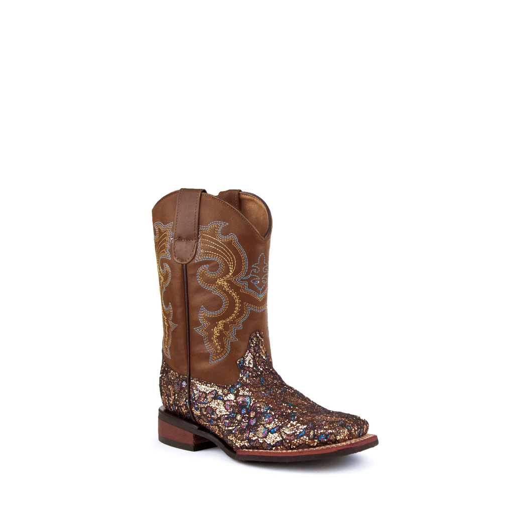 Kids Sparkle Gold S-Toe