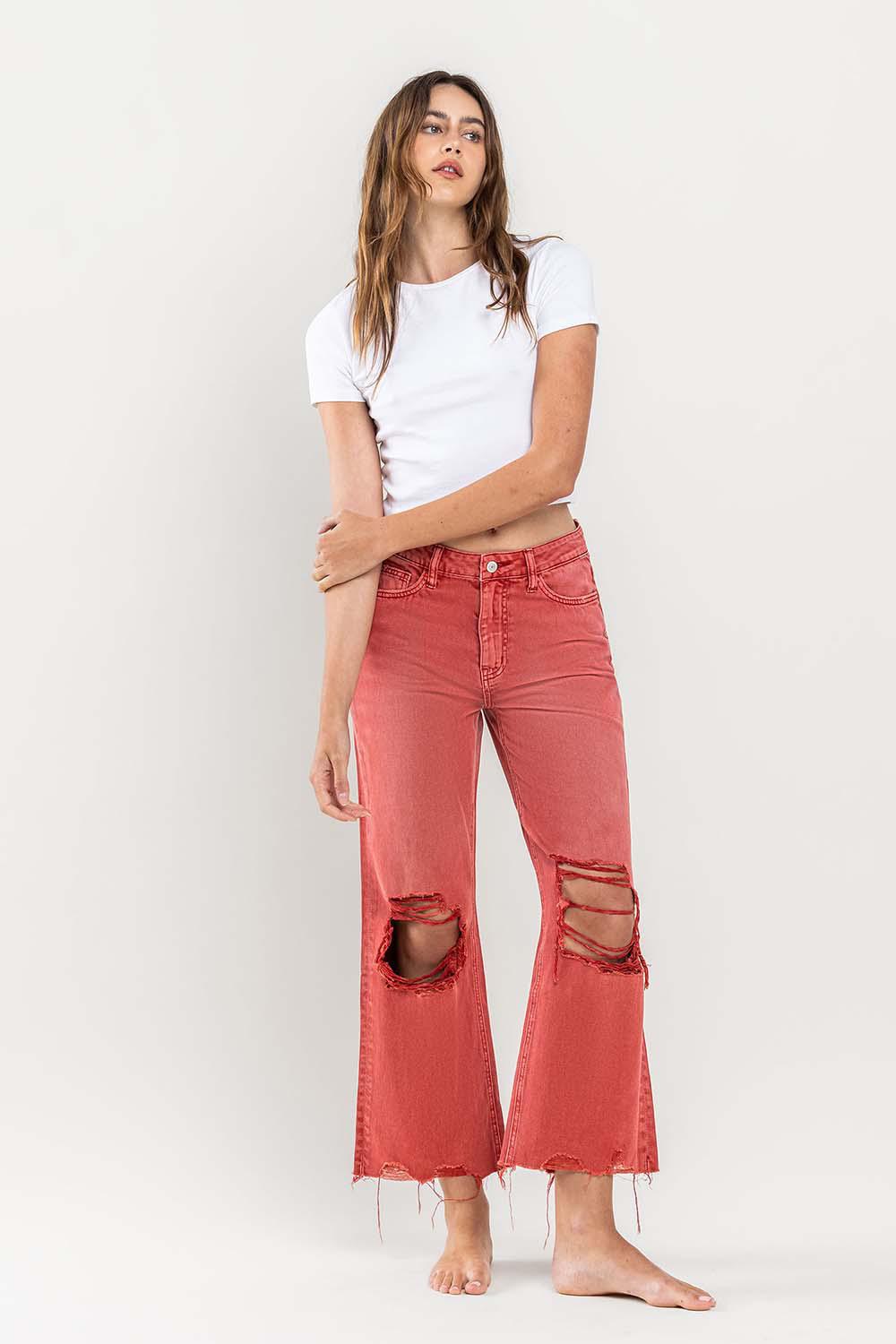 90'S VINTAGE CROP FLARE - BOSSA NOVA