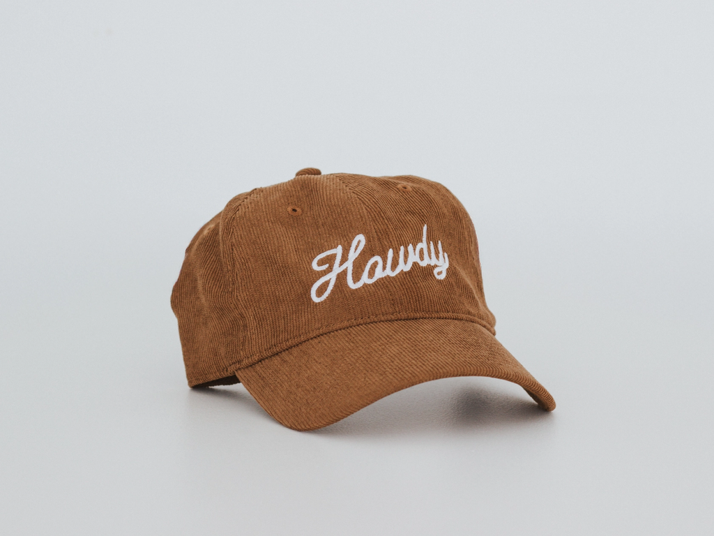 Howdy Modern Corduroy Hat