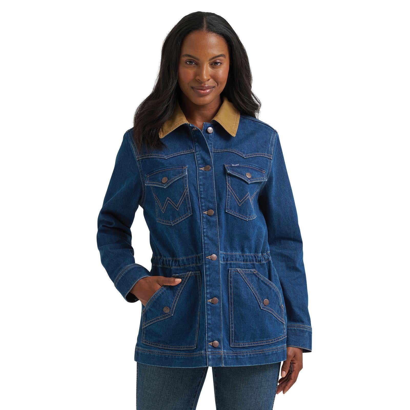 Wrangler Retro® Denim Barn Coat - Denim