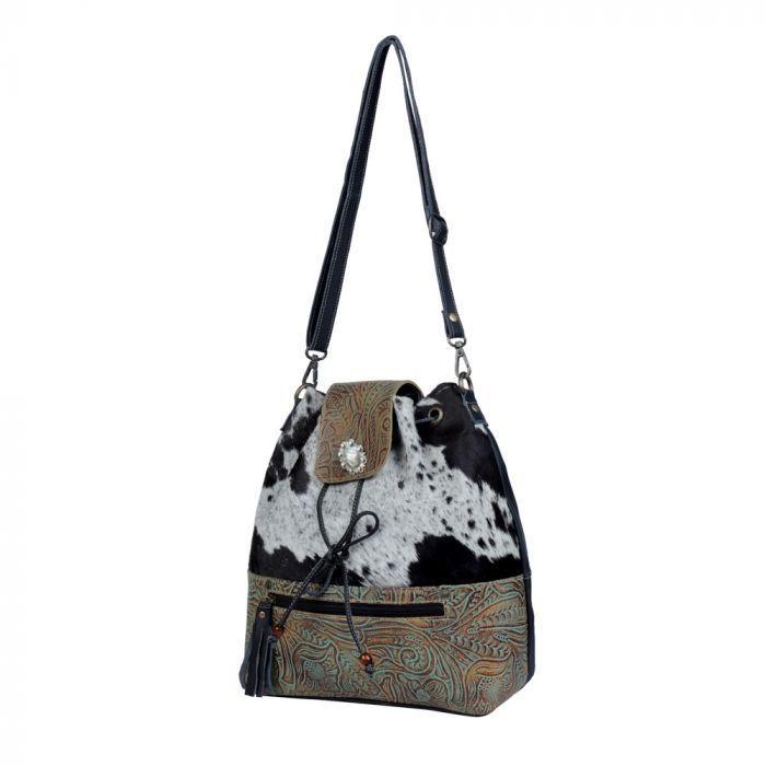 Myra Alpha Leather & Hair On Bag - S-3377