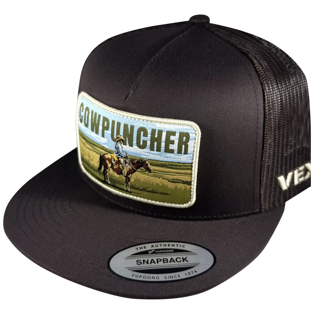 Cowpuncher - Open Range - Wet Brown/Coffee Mesh