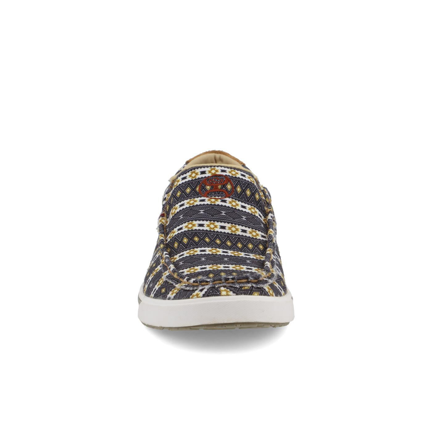 Hooey Slip-On Loper - Black & Yellow Multi WHYC024