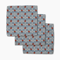 Floral Parade Grid Dishcloth Set