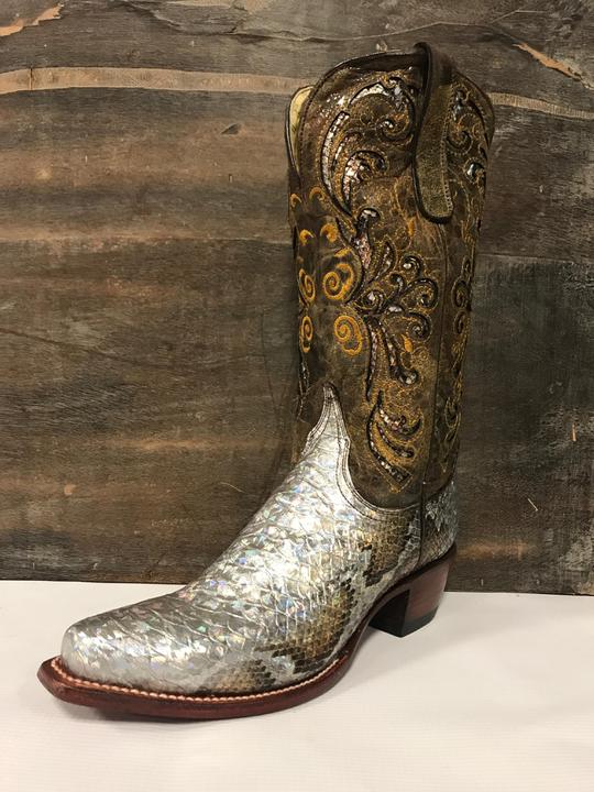 PRINT PYTHON SILVER CONCHO