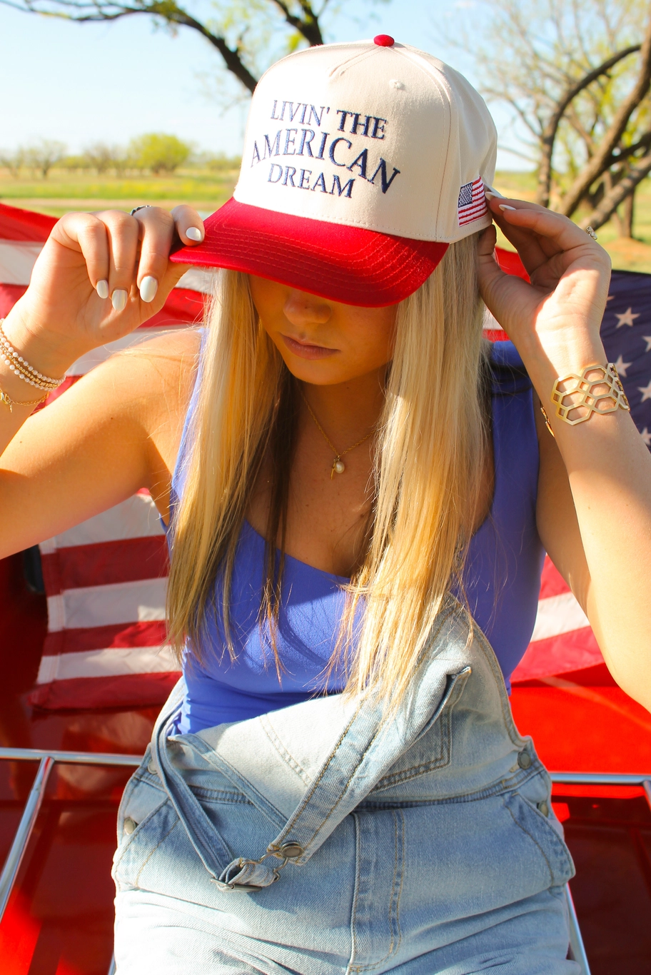 Livin' the American Dream Trucker Hat
