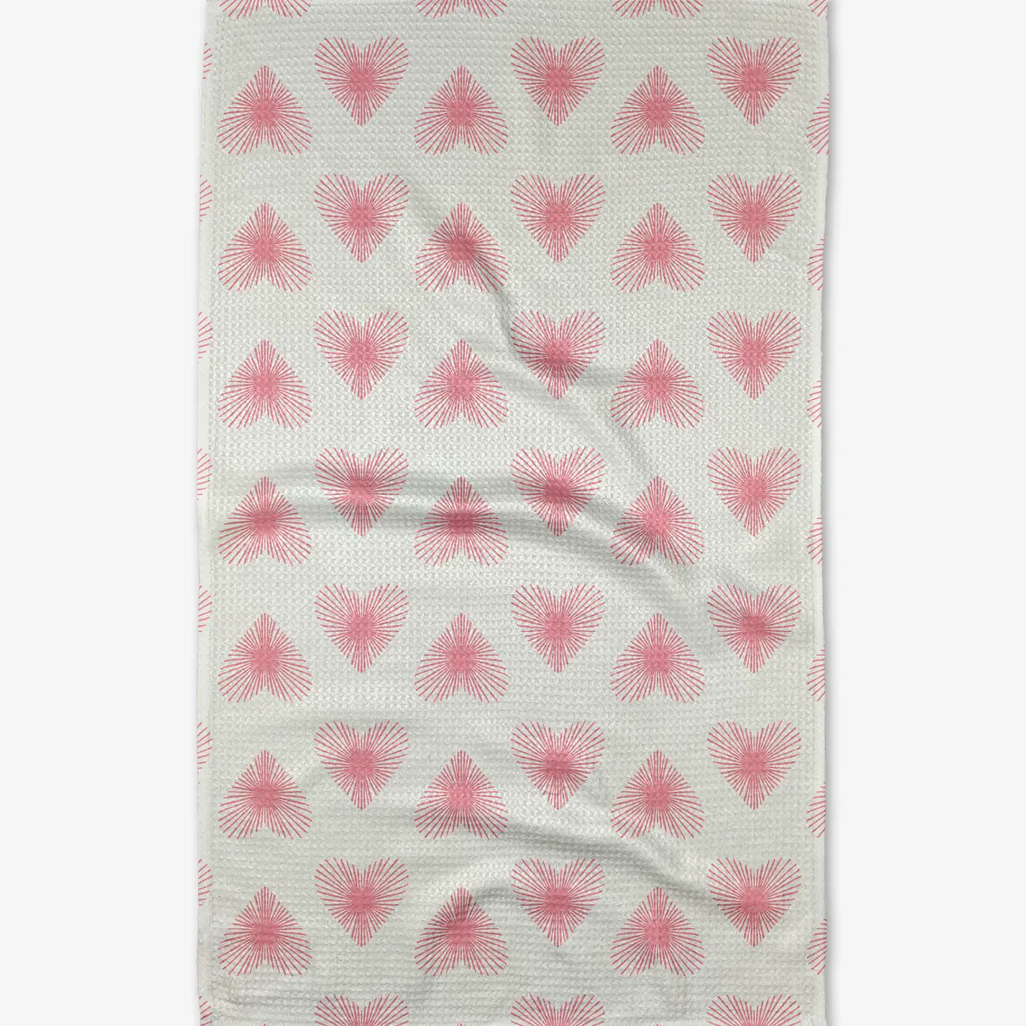 Life Line Hearts Tea Towel