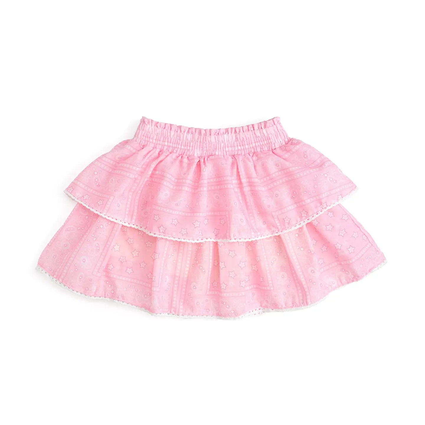 Pink Bandana Western Skort