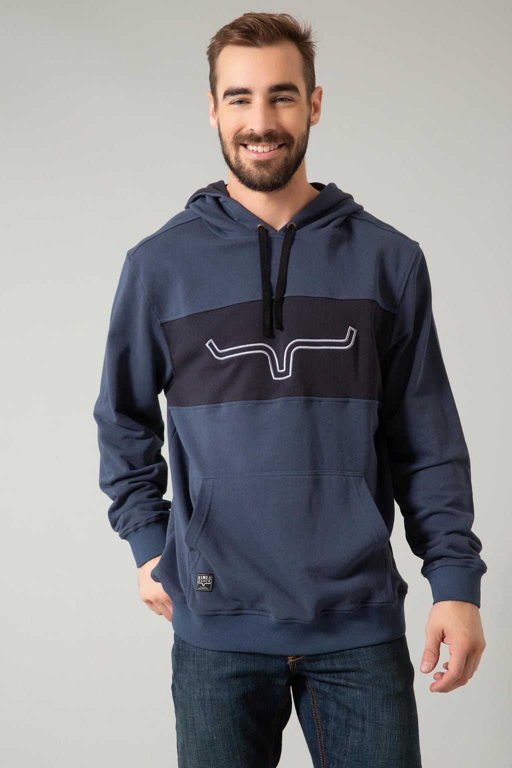 Kimes Men's Ripon Hood Hoodie - Navy