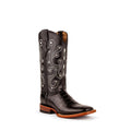 Ladies Print Mustang S-Toe Black