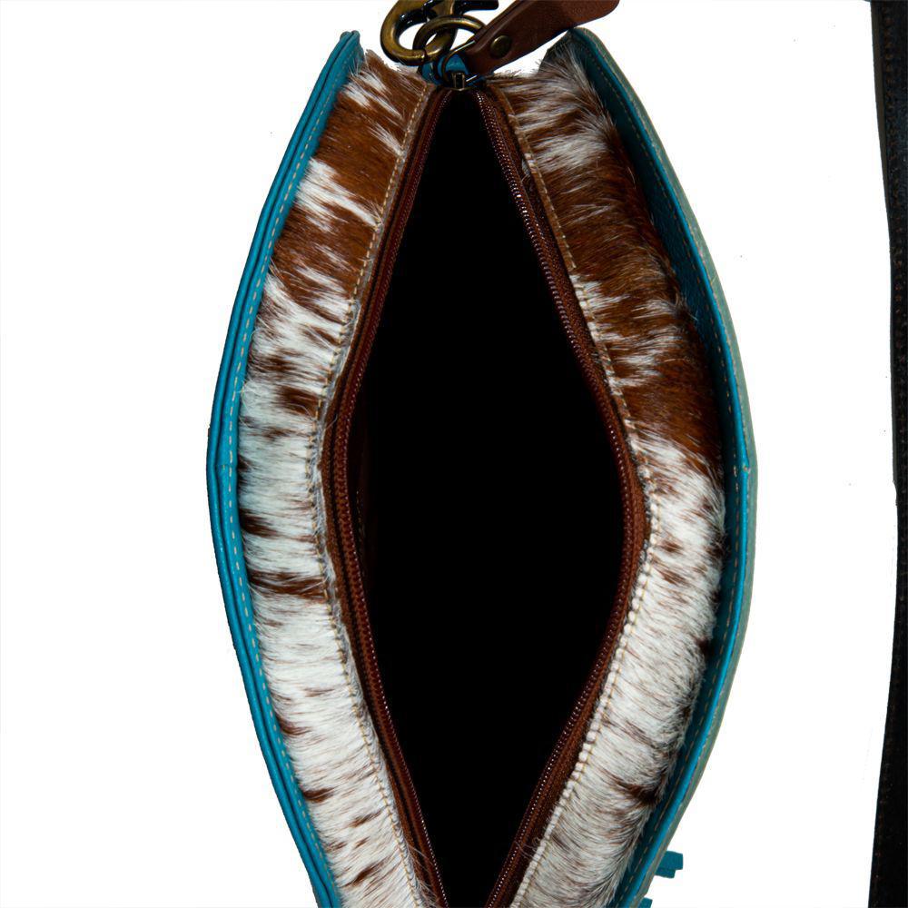 Desert Rain Hand-Tooled Round Bag S-8097