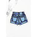 Short Shorts Embroidered Patch