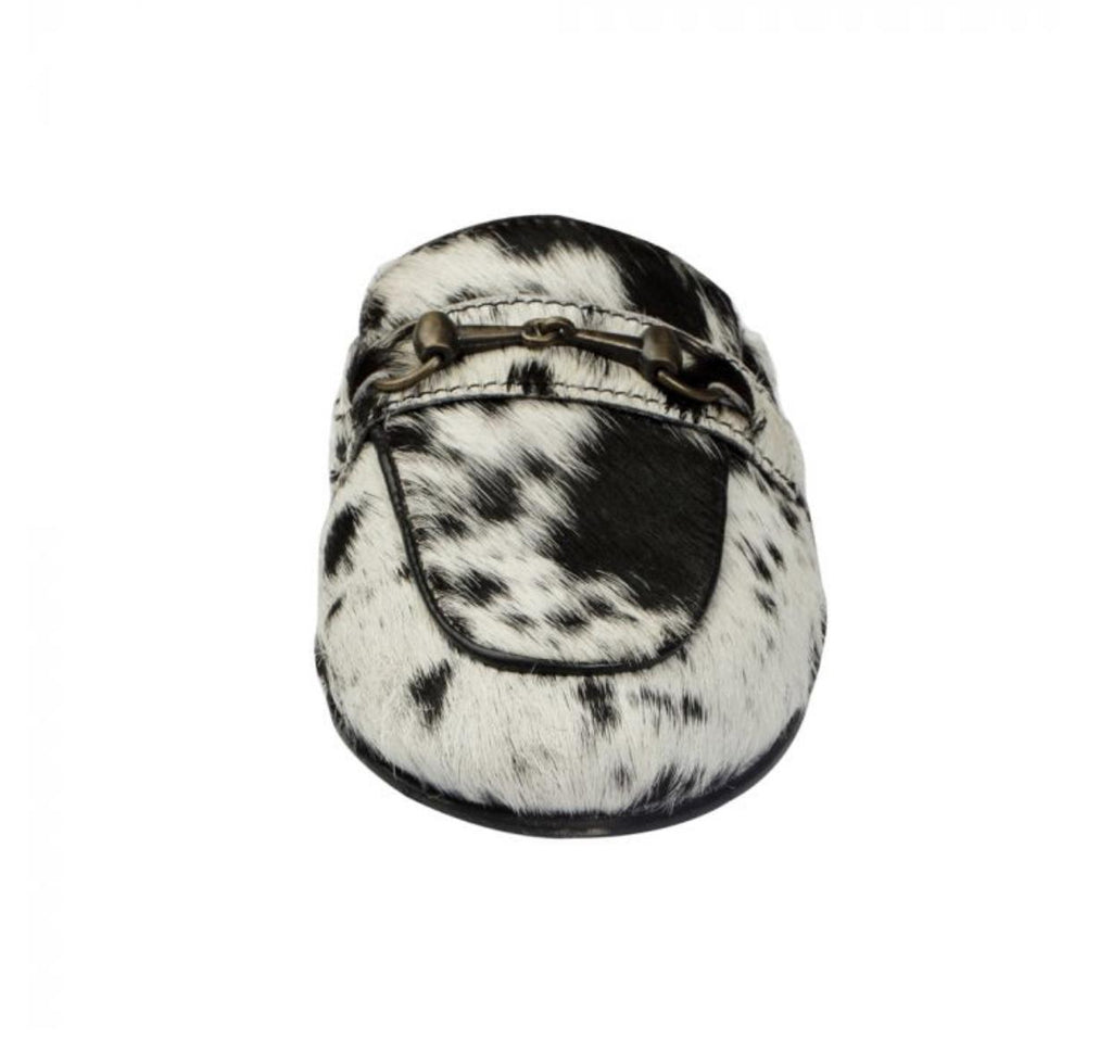 COWHIDE HORSEBIT MULES