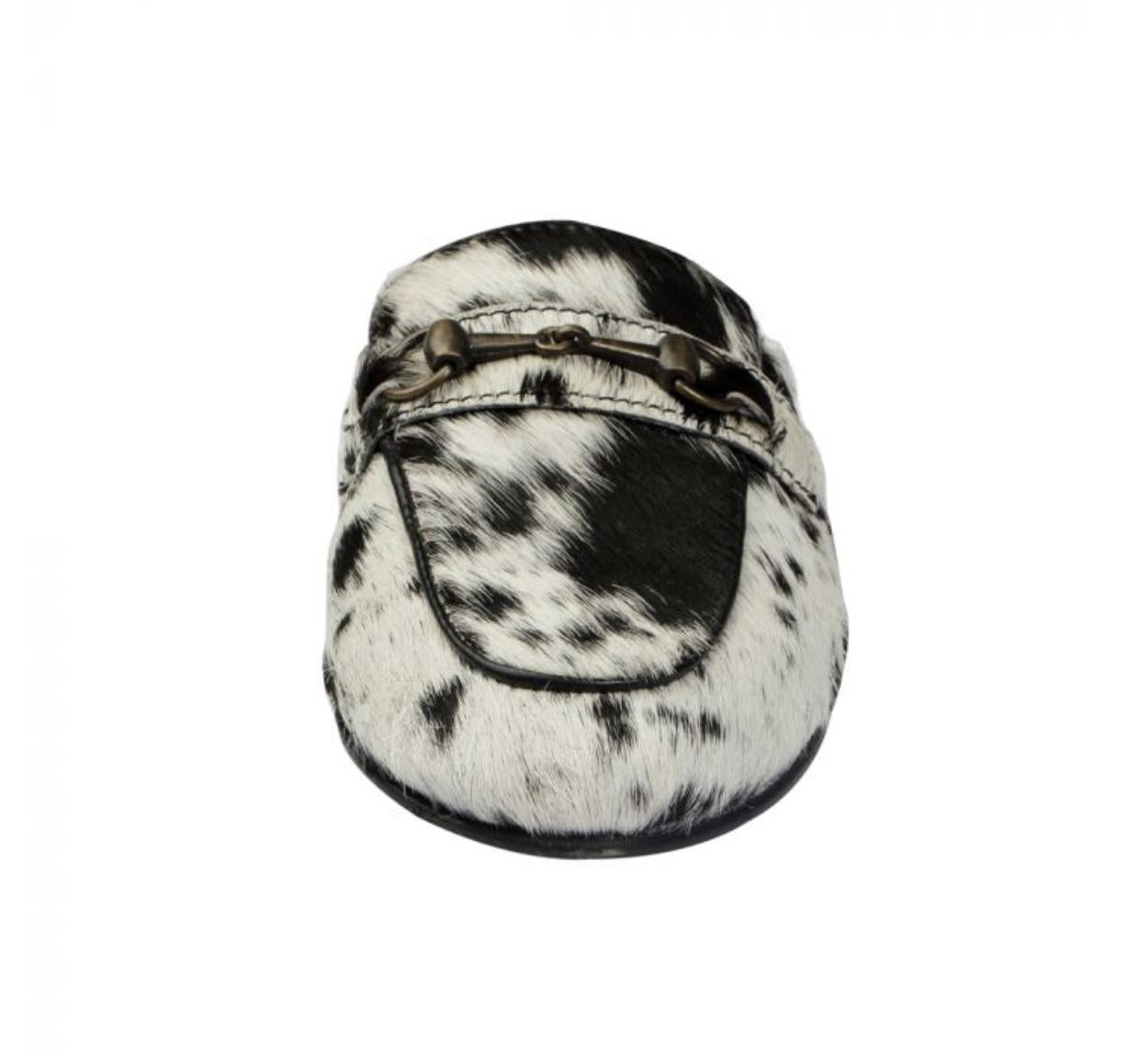 COWHIDE HORSEBIT MULES