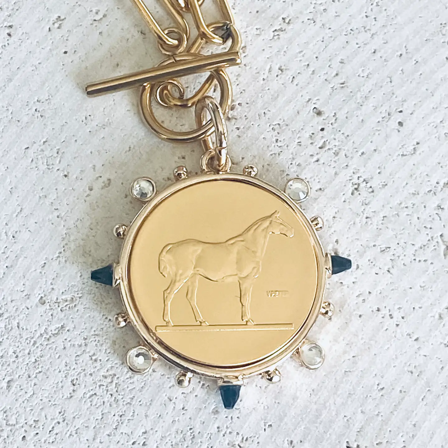 Horse Coin Jewelry Stainless Steel Jewelry Derby Equestrian