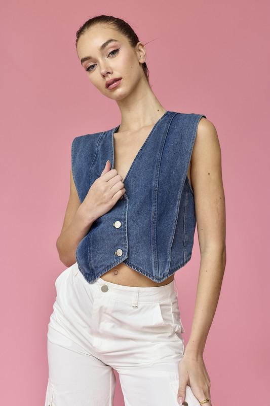 Zia Denim Vest