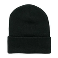 Decky 613 - Acrylic Long Beanie, Knit Cap - 613 | Black