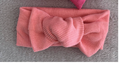 BABY/KIDS BOW HEADBAND - PINK