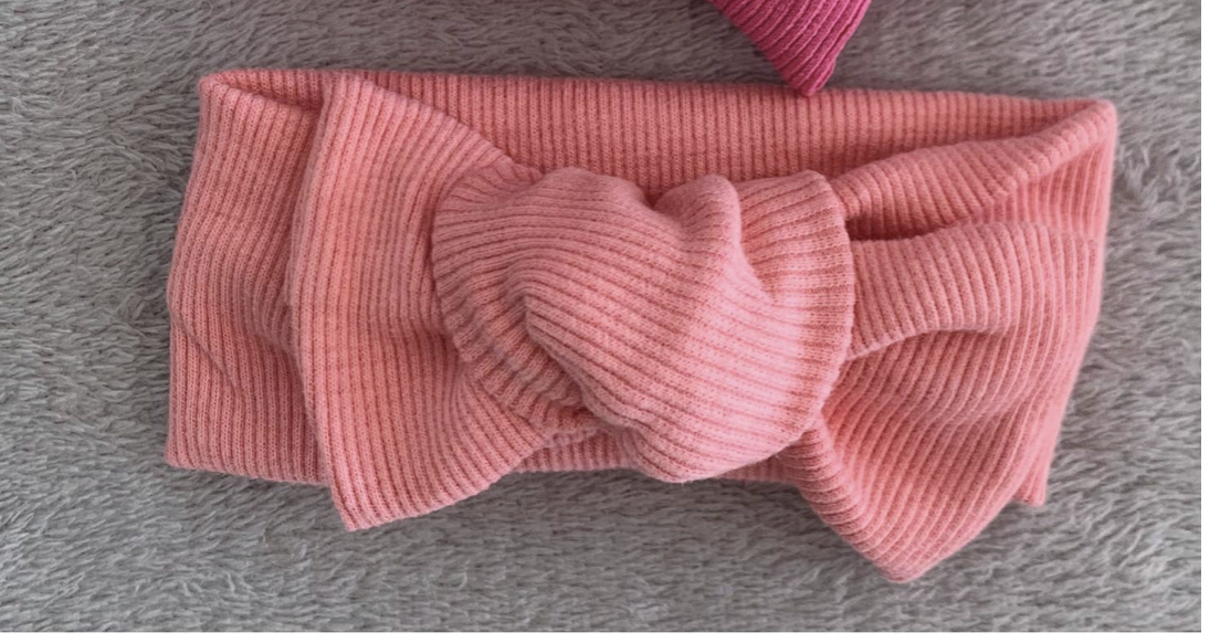 BABY/KIDS BOW HEADBAND - PINK