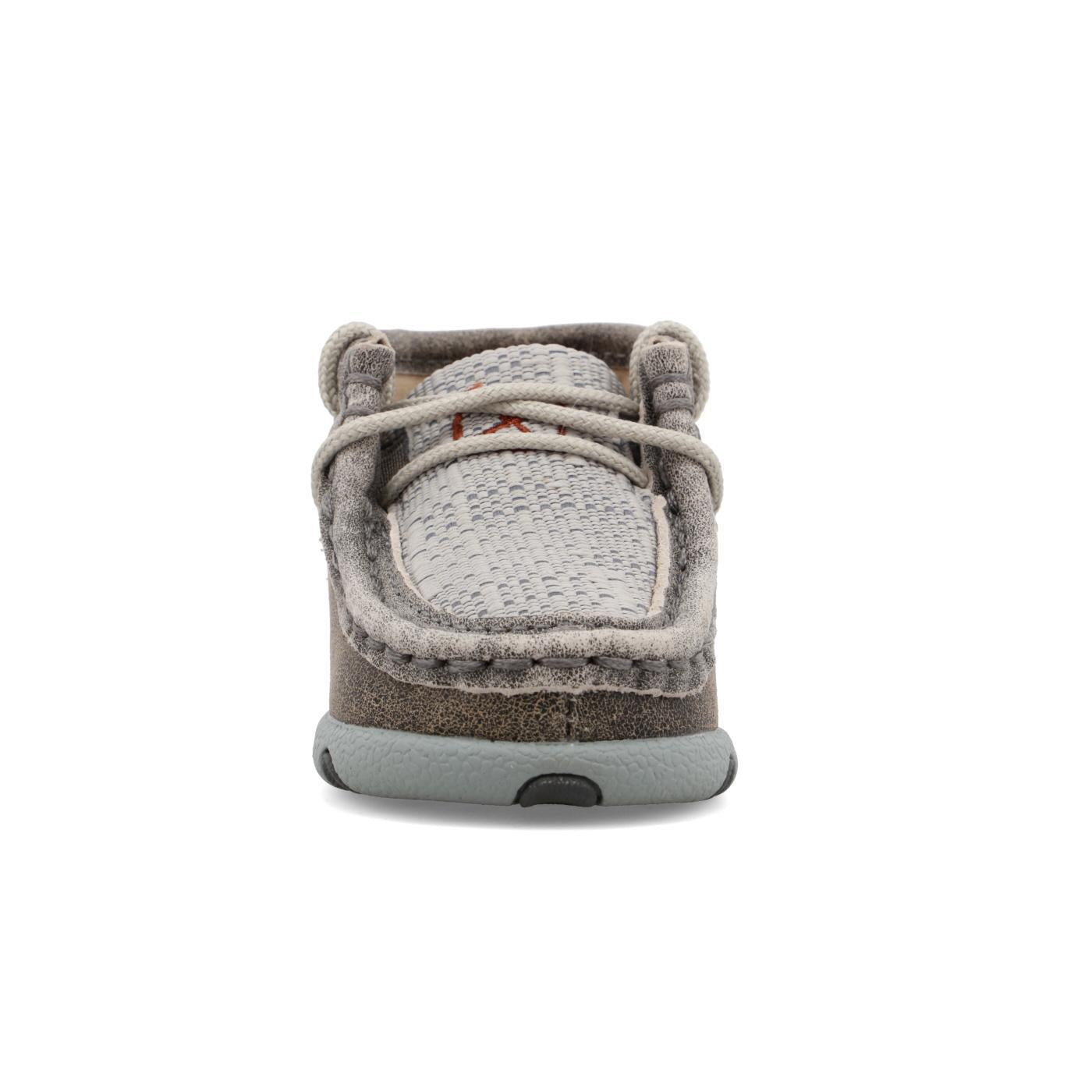 INFANT DRIVING MOCCASINS - GREY/LIGHT GREY ICA0012