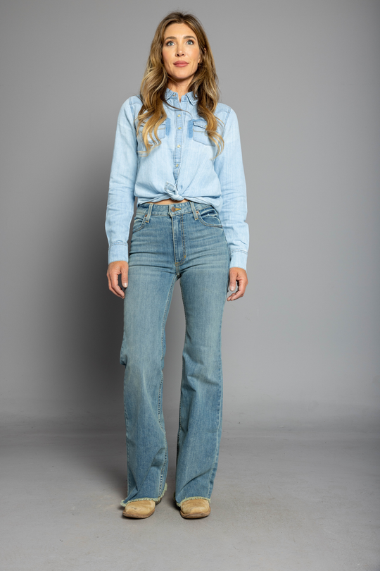 KIMES WOMENS JEANS - OLIVIA BLUE
