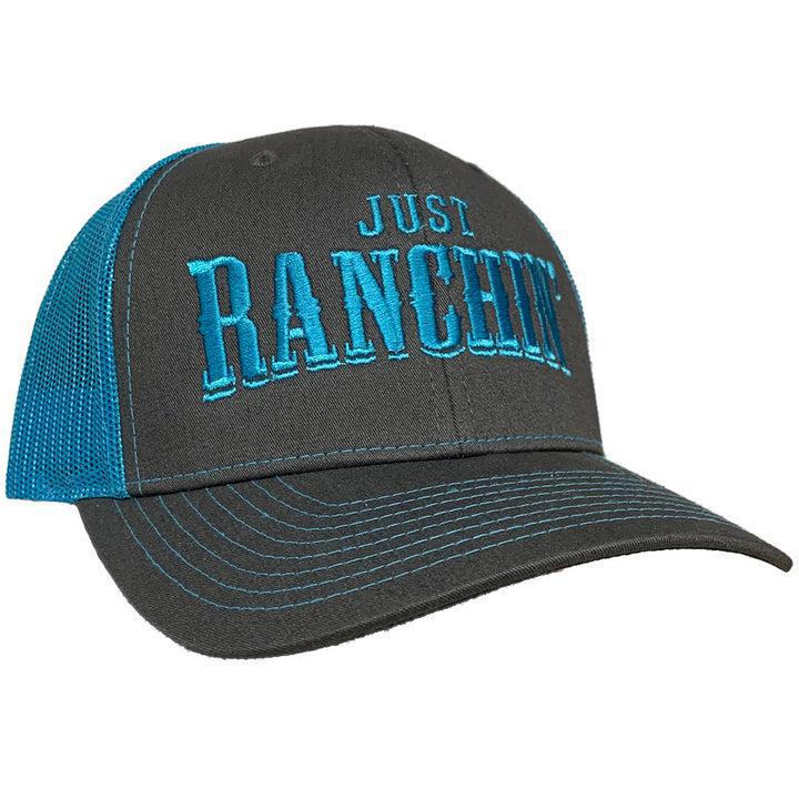 TURQUOISE JUST RANCHIN PRECURVE CAP
