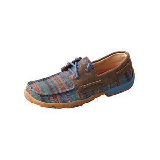 WOMENS BOAT DRIVING MOCCASINS - MULTI PATTERN/BOMBER WDM0091