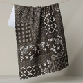 Blossoming Bandanna Brown Tea Towel