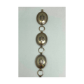 NICKEL CONCHO BELT 675-004