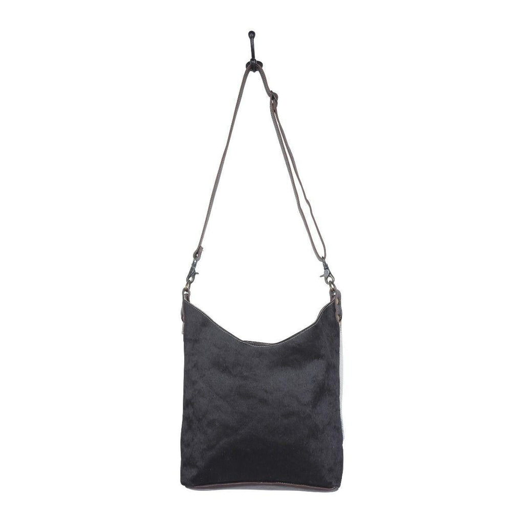 COCO AND CREAM HAND-TOOLED BAG S-4709