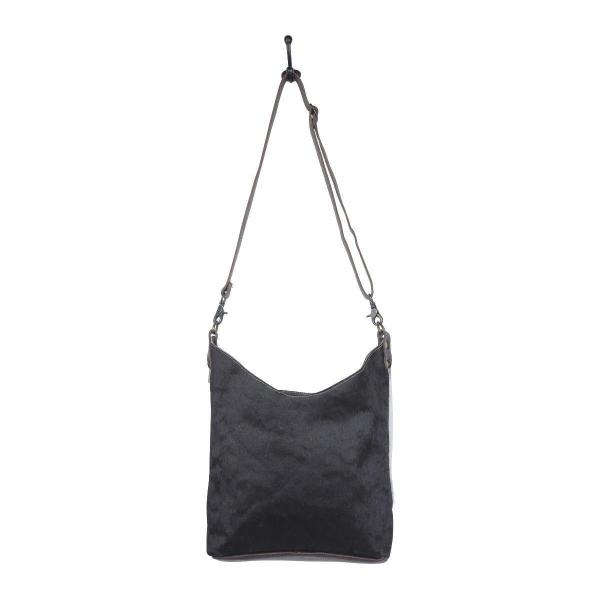 COCO AND CREAM HAND-TOOLED BAG S-4709