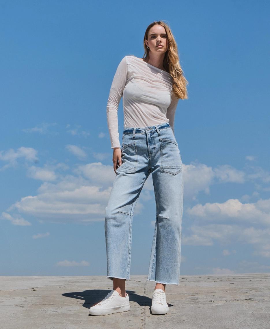 Super High Rise Barrel Jeans | Heroine