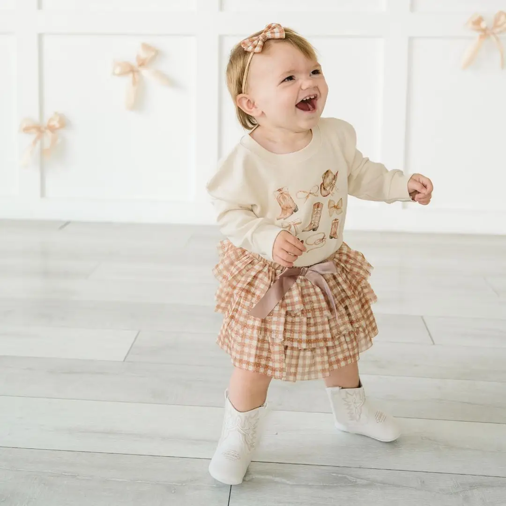 Cowgirl Cutie Long Sleeve Romper