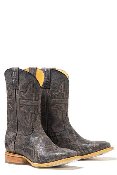 MENS FOOTWEAR   WIDE SQ TOE W/ OBVIOUS INSOLE AND SOLE  LATIDUDES,  TEAM RODEO SOLE  14-020-0077-0453