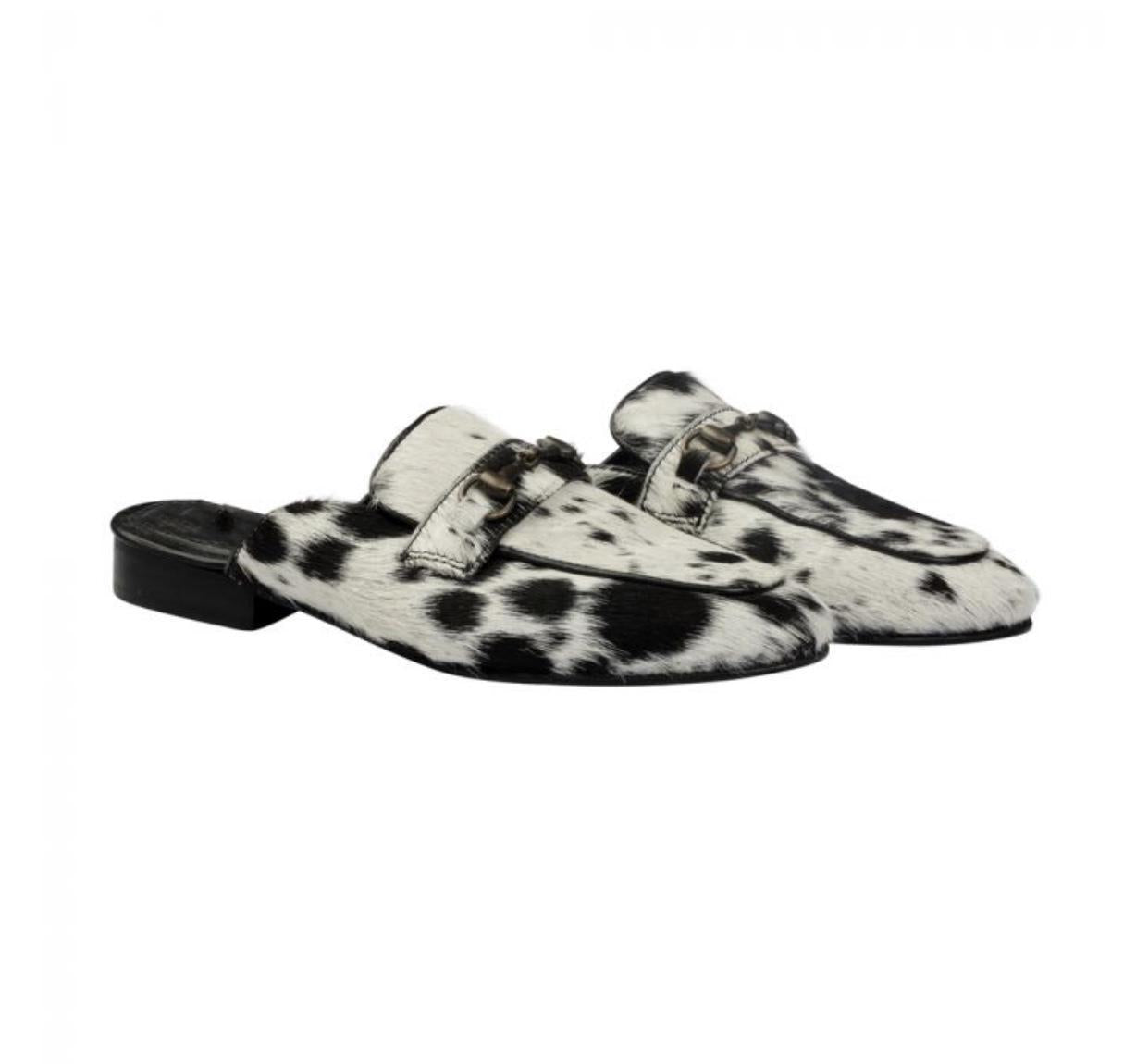 COWHIDE HORSEBIT MULES