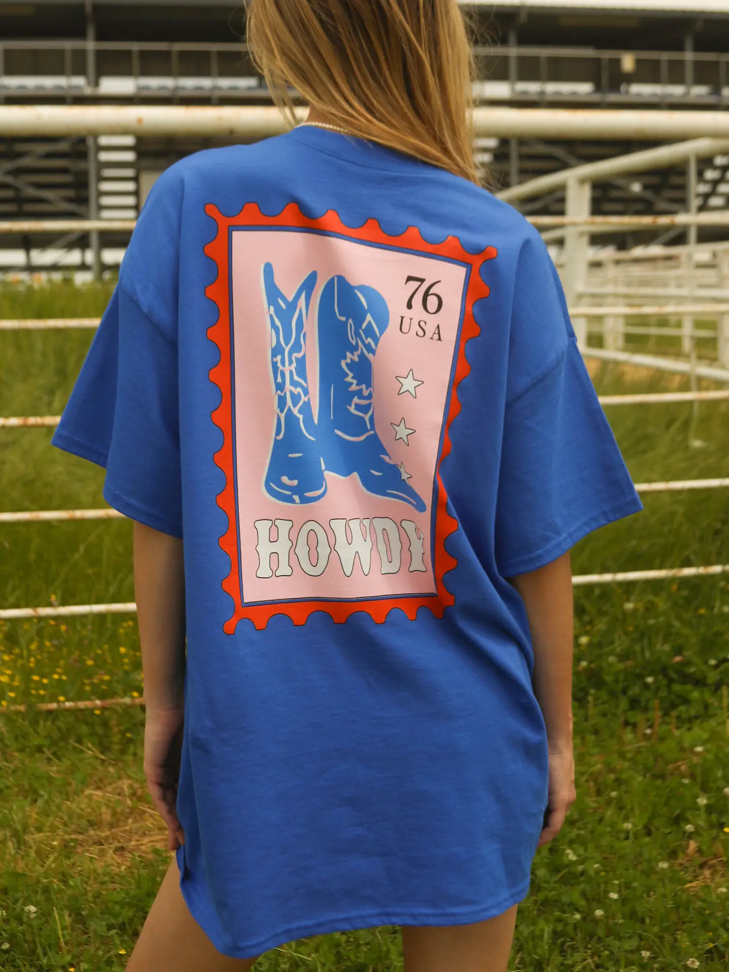 Howdy Stamp Tee