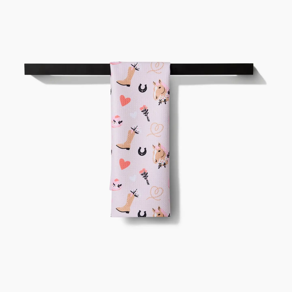 Cowgirl Love Tea Towel