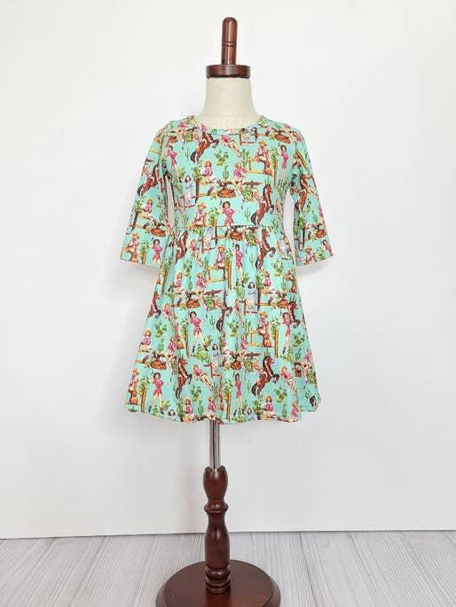 COWGIRL NELLIE GIRLS DRESS