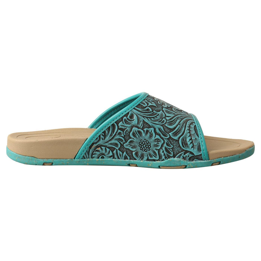 Sandal - Dark Teal & Teal WSD0036