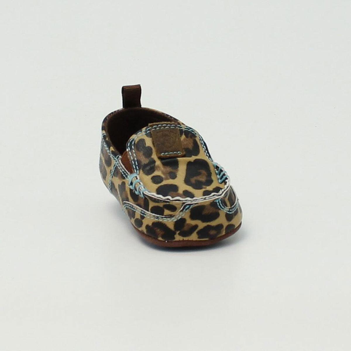 ARIAT NATALIE STYLE LIL’ STOMPERS INFANT GIRLS CASUALS LEOPARD BROWN