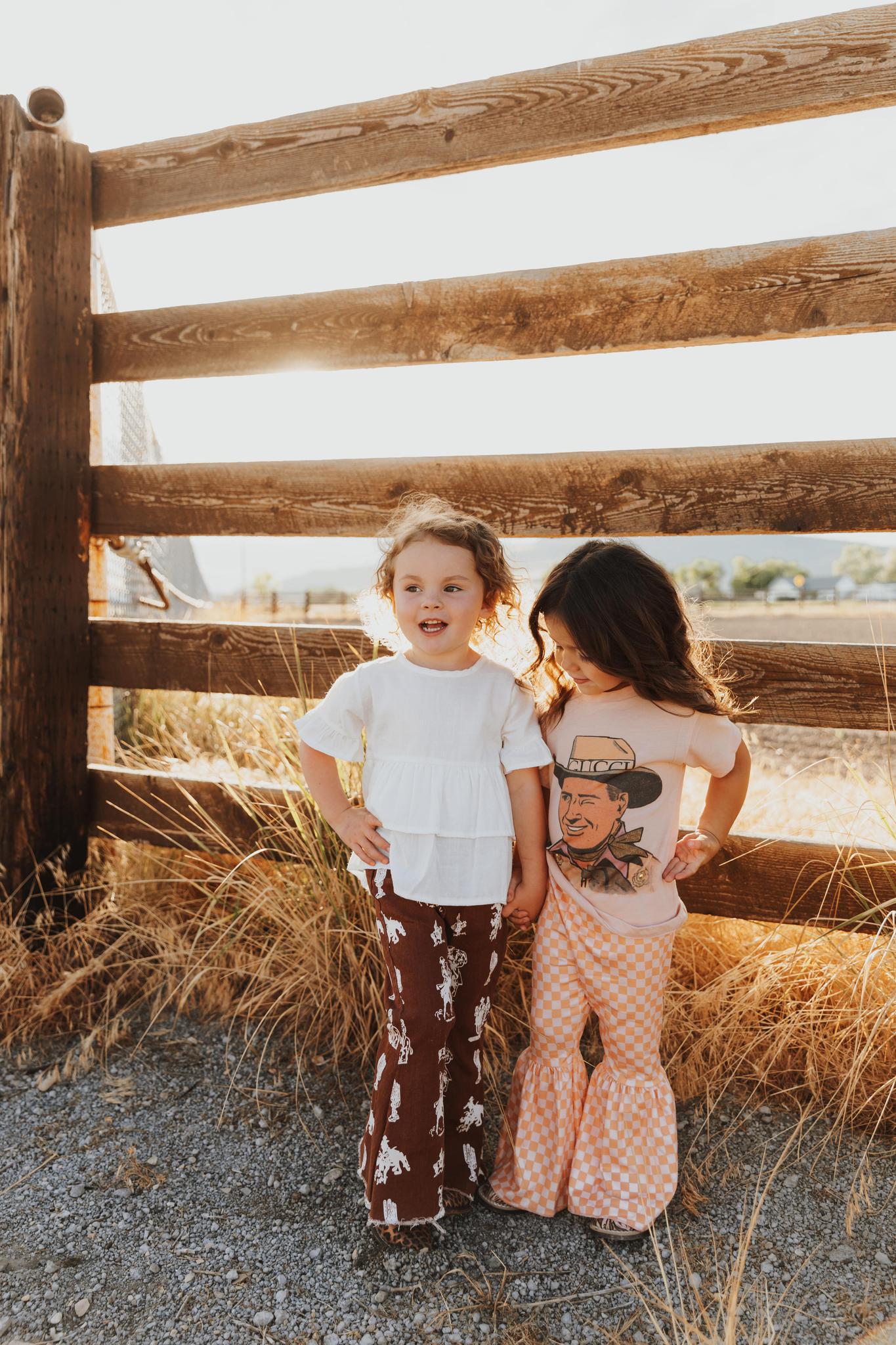 GINA KIDS Gucci Cowboy Tee