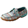 Boat Shoe Driving Moc - Turquoise & Multi WDM0124